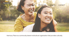 Desktop Screenshot of harmonyplace.org.au